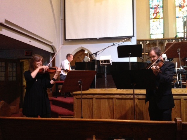 violin music for church
